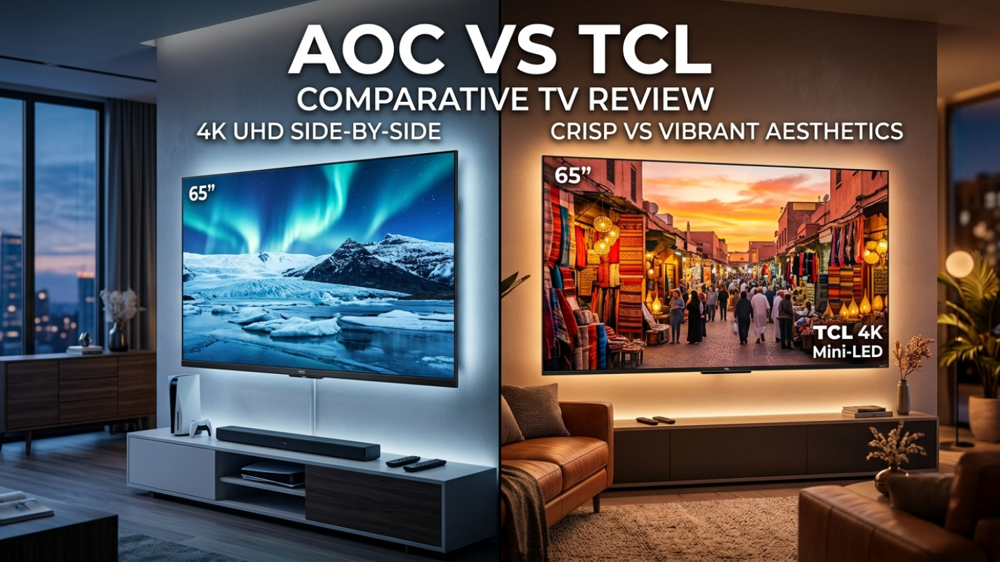 Melhor TV AOC Ou TCL Em 2026: Qual Escolher ?
